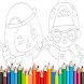 Toca Life Coloring Book - Androidアプリ