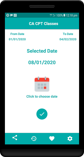 Smart CA CPT Classes Screen 2