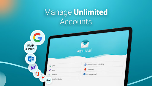 Screenshot of Email Aqua Mail - Fast, Secure