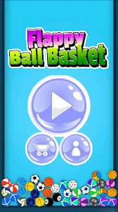 Flappy Ball Basket