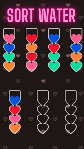 Sort hearts Puzzle: Color Game Screen 2