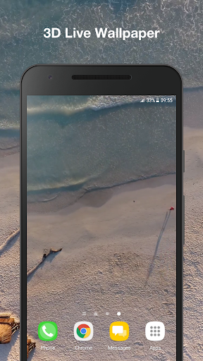 Android application Wave Live Wallpaper Pro screenshort