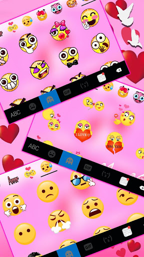 Pink Love Kiss Theme