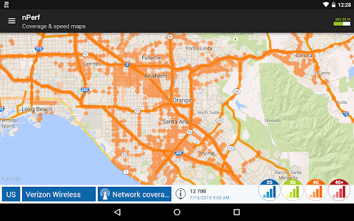 Speed test 3G, 4G, 5G, WiFi & network coverage map 2.11.0 screenshots 13