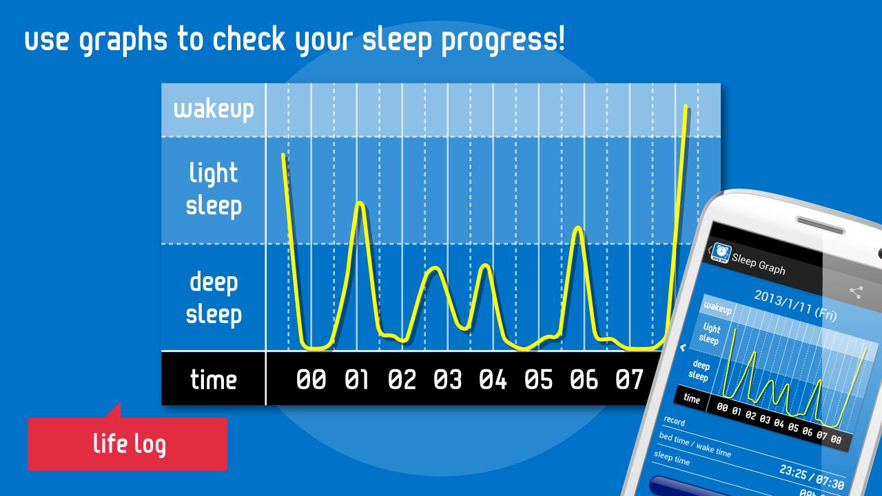 Android application Good Night's Sleep Alarm screenshort