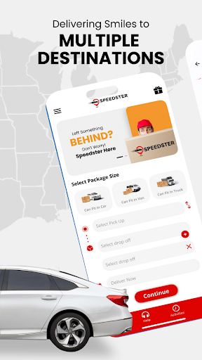 Screenshot of SpeedSter Delivery