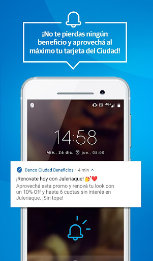 Beneficios Banco Ciudad Screen 3