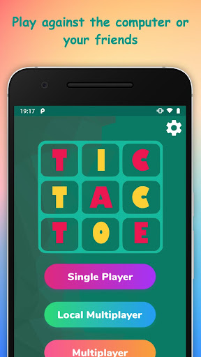 Android application Tic Tac Toe Multiplayer screenshort