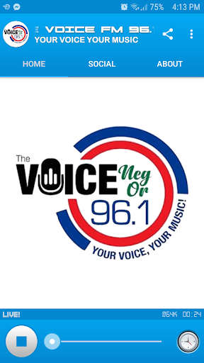 THE VOICE FM 96.1 Screen 2
