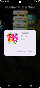 Number Puzzle Sum