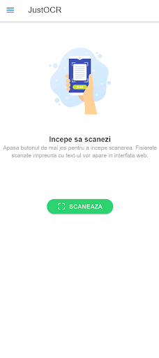 JustOCR Screen 2