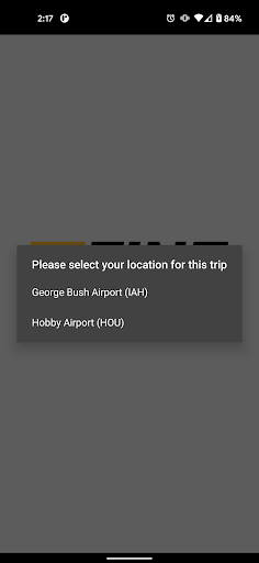 Android application Fine Parking Houston screenshort
