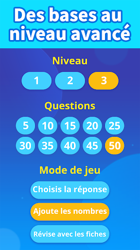 Multiplication : Flash Cards Capture d'Écran du Jeu Android 5