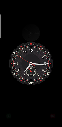 Android application Smart Night Clock Wallpaper screenshort