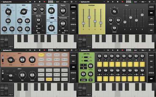 Screenshot of Audio Evolution Mobile TRIAL