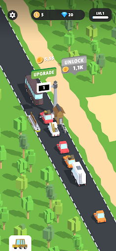 Android application Idle Toll 3D screenshort