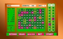 screenshot of Keno Bingo