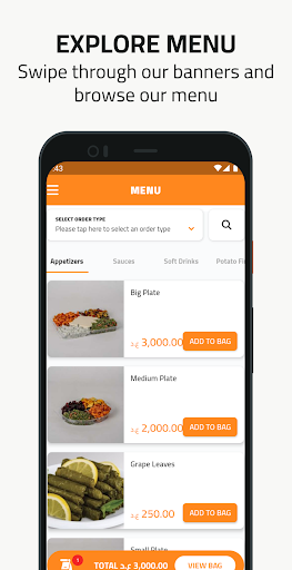 Android application SHAWRMA LAND | شاورما لاند screenshort