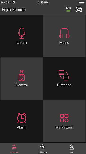 Android application Enjox Remote screenshort