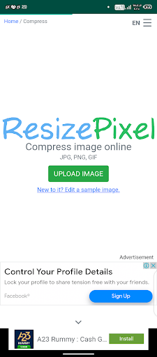 Photo Resize and converter Screen 2