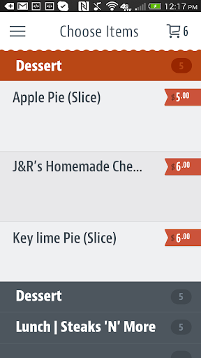 J & Rs Steak House Screen 3