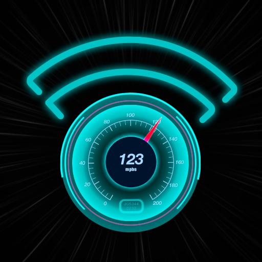 Monitor Speed Internet  Icon