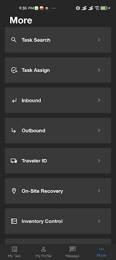 Android application RMS Item screenshort