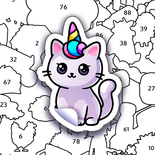 Sticker art story－ASMR puzzle Laai af op Windows
