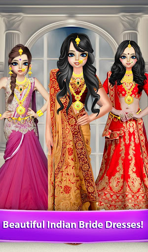 Android application Indian Bride Fashion Doll screenshort