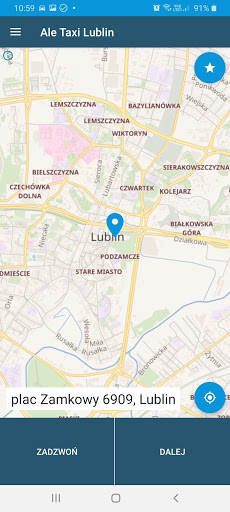 Ale Taxi Lublin Screen 2
