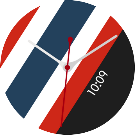 Thailand stripes | WearOS Screen 3