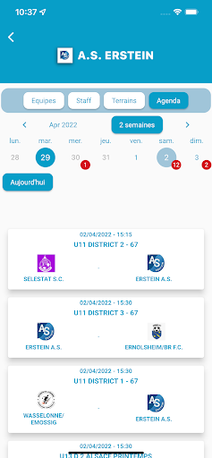 District Alsace Football Screen 2
