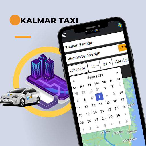 Android application Kalmar Taxi screenshort