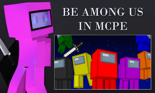 Android application Among Us Mod for MCPE screenshort