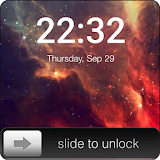 Slide to unlock-Iphone lock icon