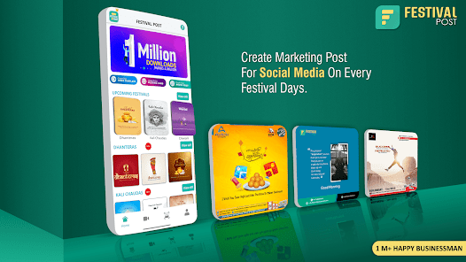 Festival Poster Maker & Post 4.0.74 APK + Mod (Unlocked / Premium) for Android