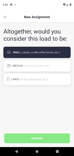 Android application Flitt screenshort