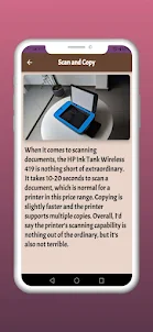 HP ink tank wireless 419 Guide