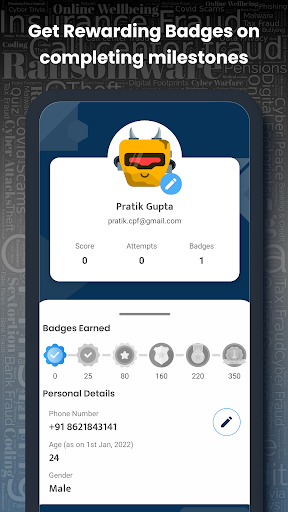 Cyber Trivia Screen 2