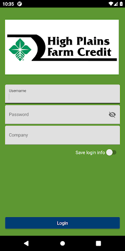 Android application High Plains FC Business AgChex screenshort