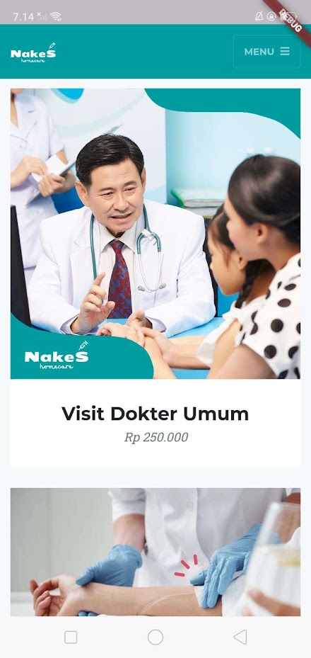 Nakes Faskes Partner Screen 2