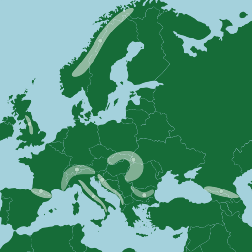 Cordilleras de Europa Juego logo