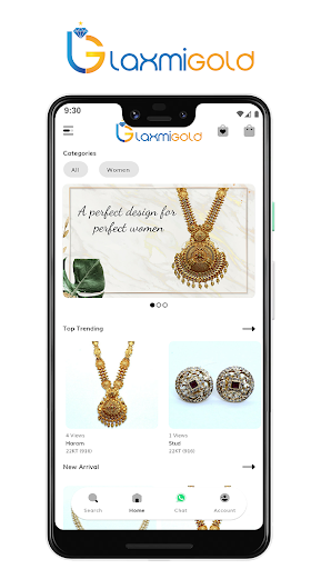 Android application Laxmi Gold screenshort