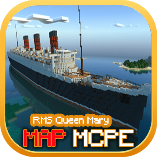 Maps Queen Mary for Mminecraft logo