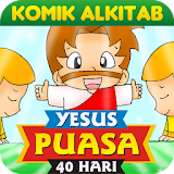 Komik Alkitab YESUS Puasa 40Hr icon