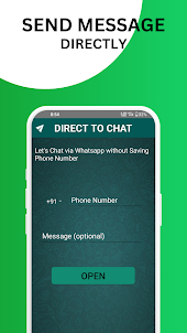 Direct to chat