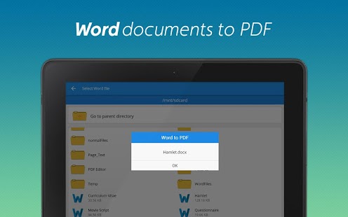 PDF converter pro & PDF editor Screenshot