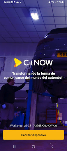 Vista previa de la aplicación