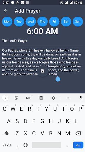 Prayer Master - from Bible / i Screen 3