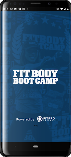 Android application Fit Body Booking screenshort